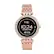 Front. Michael Kors - Darci Gen 5E Smartwatch 43mm - Rose Gold-Tone Stainless Steel.