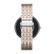 Back. Michael Kors - Darci Gen 5E Smartwatch 43mm - Rose Gold/Silver.