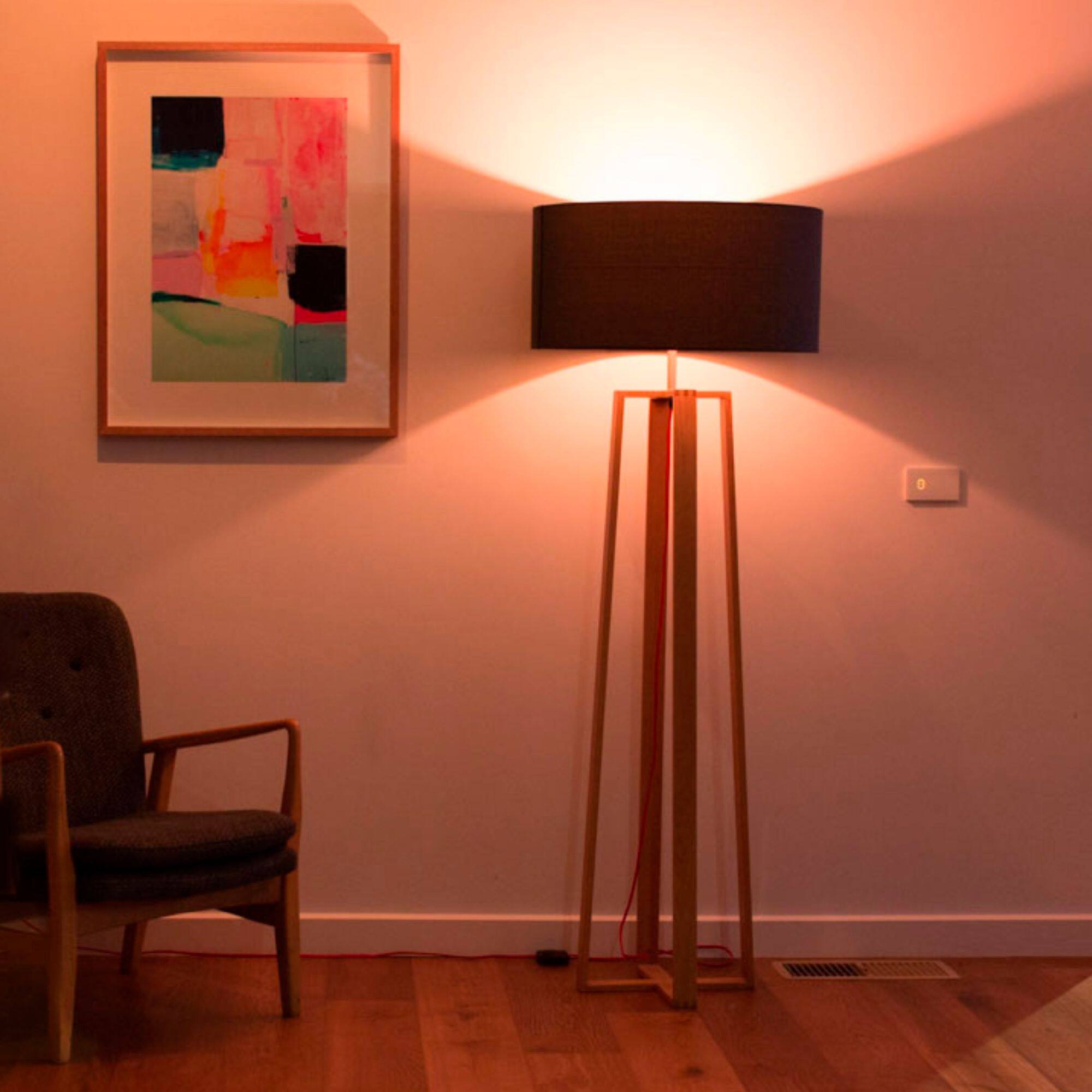 Alt View 24. LIFX - A19 LED Bulb - Color.