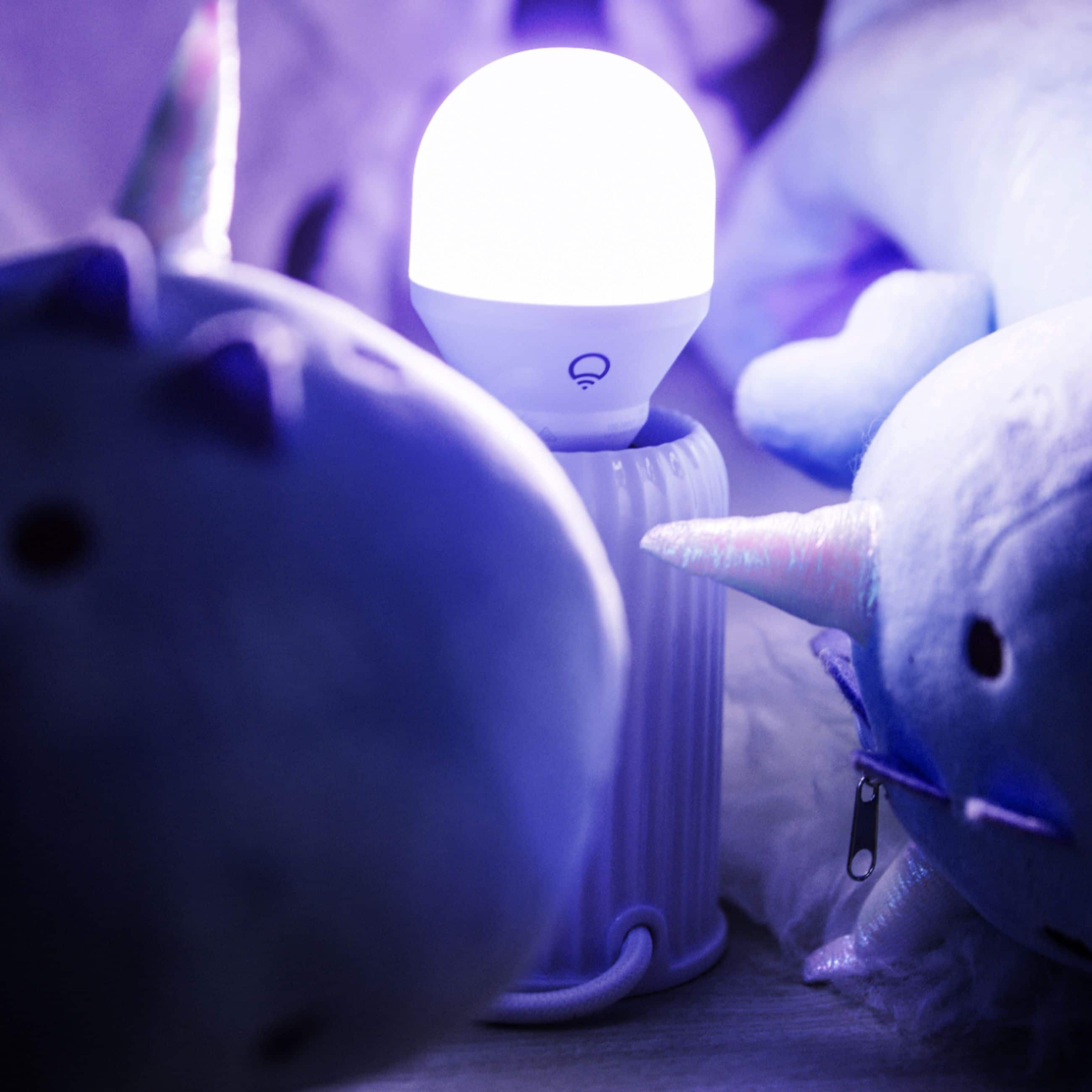 Alt View 16. LIFX - E26 Edison Screw (2-Pack) - Color.