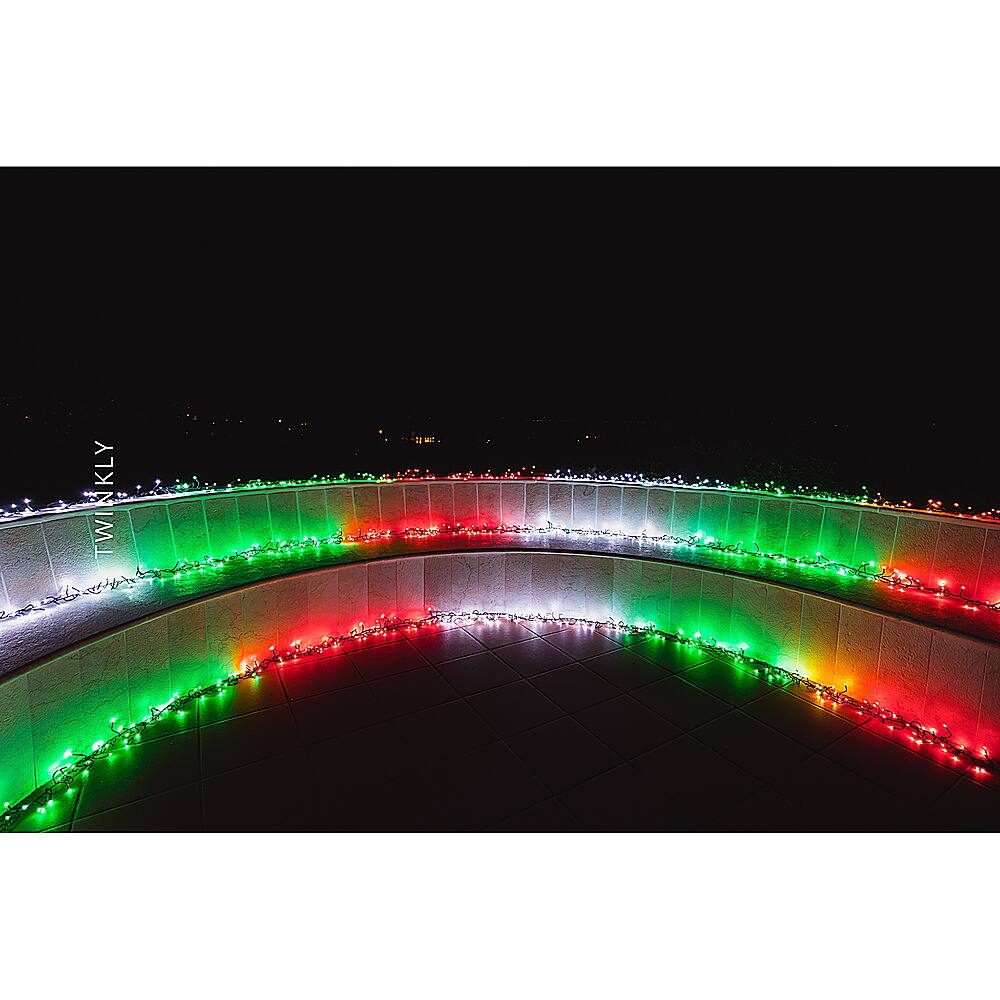 Alt View 11. Twinkly - Smart Light 400 LED Smart Light String Cluster Gen II - Multi.