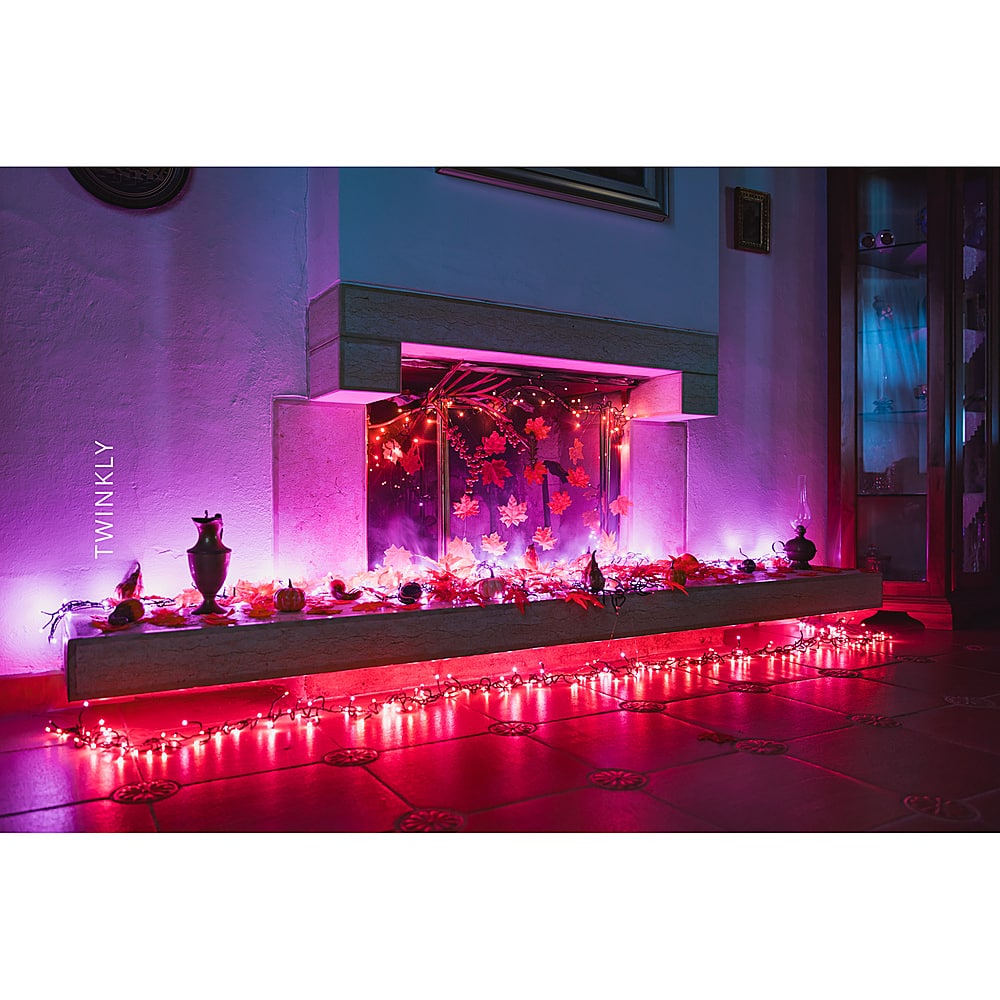 Alt View 13. Twinkly - Smart Light 400 LED Smart Light String Cluster Gen II - Multi.