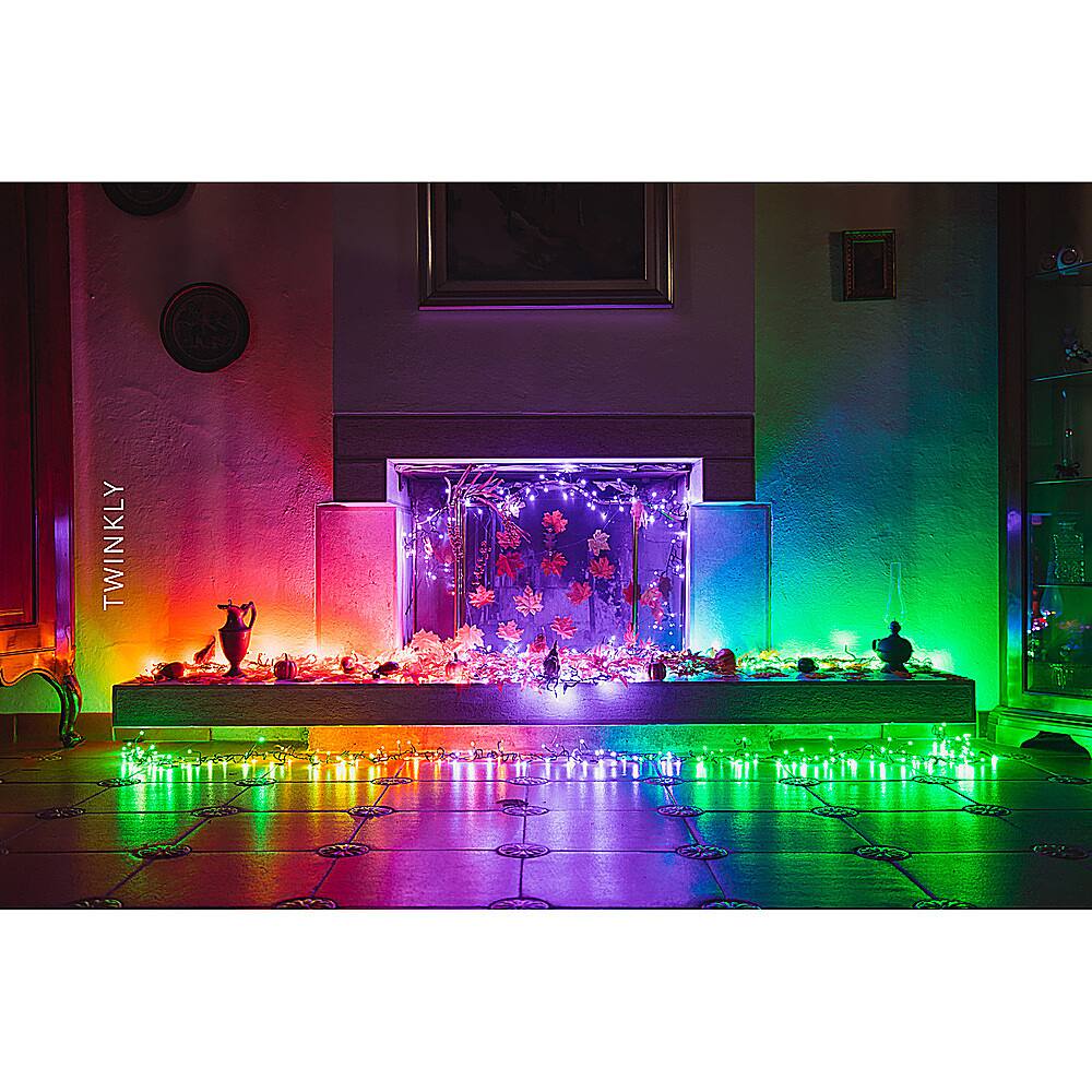 Alt View 16. Twinkly - Smart Light 400 LED Smart Light String Cluster Gen II - Multi.