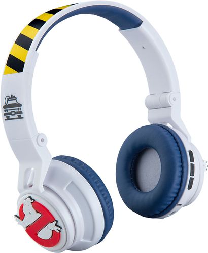 KIDdesigns - Ghostbusters Bluetooth Wireless Headphones - white