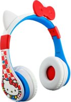 eKids - Hello Kitty Bluetooth Wireless Headphones - red - Front_Zoom