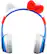 Alt View 11. eKids - Hello Kitty Bluetooth Wireless Headphones - red.