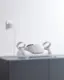 Alt View 12. Anker - Charging Dock with Rechargeable Batteries for Meta Quest 2 VR Headset and Controllers - White.