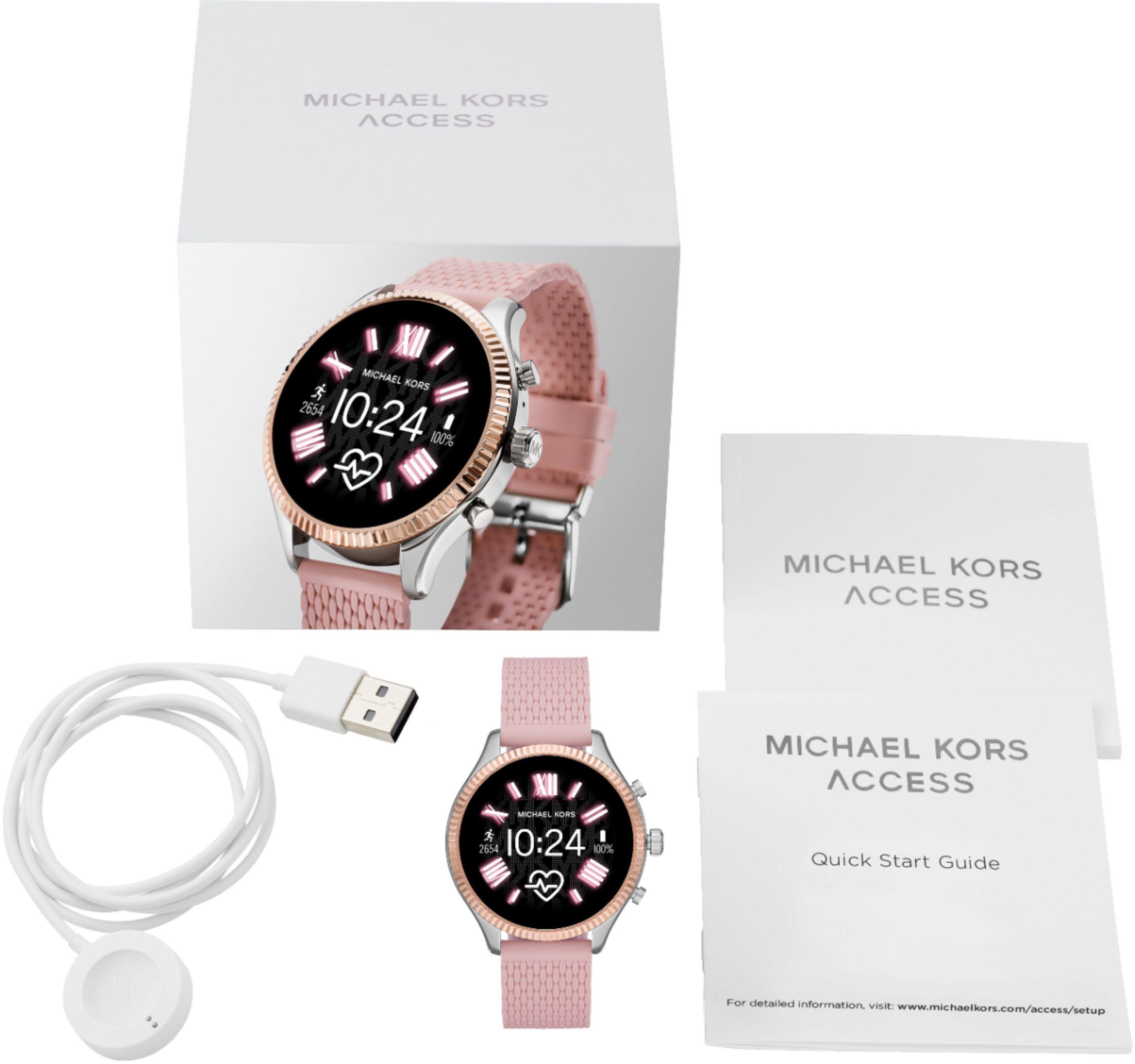 Alt View 6. Michael Kors - Gen 5 Lexington Smartwatch 44mm.