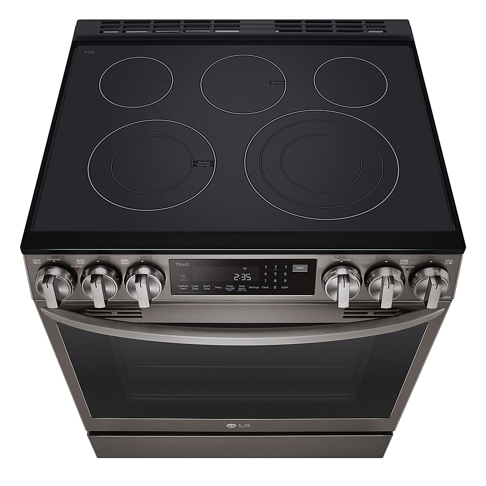 LG 6.3 Cu. Ft. Smart Slide-In Electric True Convection Range with ...