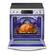 Alt View 32. LG - 6.3 Cu. Ft. Smart Slide-In Electric True Convection Range with EasyClean and Air Fry - PrintProof Stainless Steel.