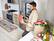Alt View 24. LG - 6.3 Cu. Ft. Smart Slide-In Electric True Convection Range with EasyClean and Air Fry - PrintProof Stainless Steel.