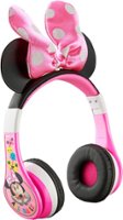eKids - Minnie Mouse Bluetooth Wireless Headphones - pink - Front_Zoom