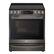 Front. LG - 6.3 Cu. Ft. Smart Slide-In True Convection Range with EasyClean and Air Sous Vide - PrintProof Black Stainless Steel.