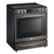 Alt View Zoom 11. LG - 6.3 cu ft Electric Slide In Range with InstaView, Air Fry,Air Sou-Vide, ProBake Convection, and Smart WiFi Enabled - Black stainless steel.
