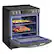 Alt View 13. LG - 6.3 Cu. Ft. Smart Slide-In True Convection Range with EasyClean and Air Sous Vide - PrintProof Black Stainless Steel.