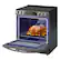 Alt View 21. LG - 6.3 Cu. Ft. Smart Slide-In True Convection Range with EasyClean and Air Sous Vide - PrintProof Black Stainless Steel.