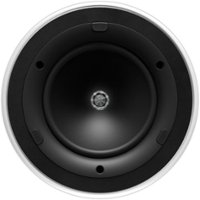 KEF - Ci160MR UNI-Q 6.5" Round In-Ceiling Speaker  Pair - Black - Front_Zoom
