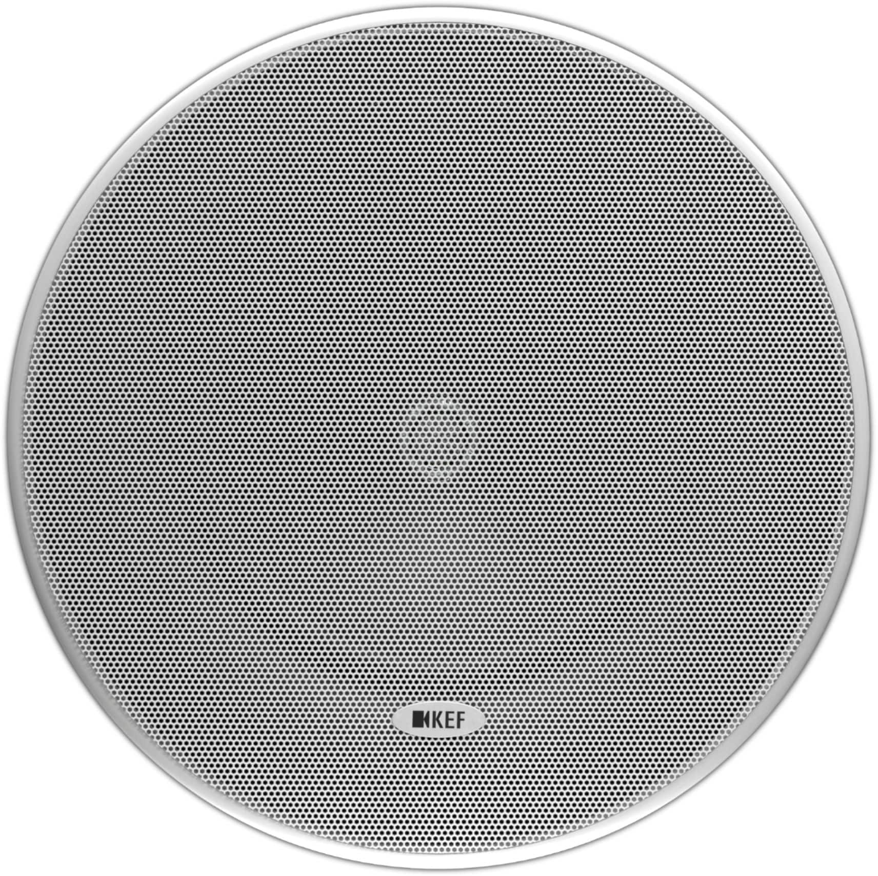 Alt View 11. KEF - Ci160MR UNI-Q 6.5" Round In-Ceiling Speaker Pair - Black.
