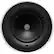Front. KEF - Ci200MR UNI-Q 8" Round In-Ceiling Speaker Pair - Black.
