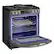 Alt View 12. LG - 6.3 Cu. Ft. Smart Slide-In Gas True Convection Range with EasyClean and Air Sous-Vide - Black Stainless Steel.