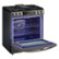 Alt View Zoom 24. LG - 6.3 Cu Ft Freestanding Gas Range with Air Fry, Air Sous-Vide, ProBake Convection, and Smart WiFi - Black stainless steel.