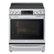 Front Zoom. LG - 6.3 cu ft Electric Slide In Range with InstaView, Air Fry,Air Sou-Vide, ProBake Convection, and Smart WiFi Enabled - Stainless steel.