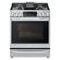 Front Zoom. LG - 6.3 Cu Ft Slide-In Gas Range with Air Fry, Air Sous-Vide, ProBake Convection, and Smart WiFi - Stainless steel.