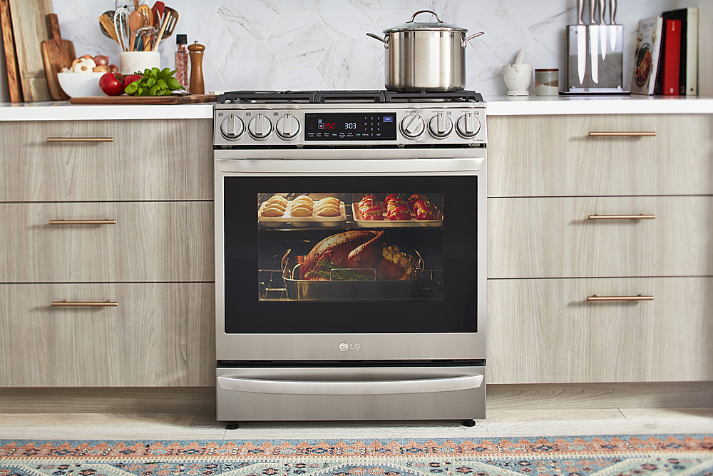 6.3 cu. ft. Gas Slide-In Range with Air Sous Vide (LSGL6337F)