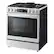 Angle. LG - 6.3 Cu. Ft. Smart Slide-In Gas True Convection Range with EasyClean and Air Fry - Stainless Steel.
