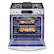 Alt View 19. LG - 6.3 Cu. Ft. Smart Slide-In Gas True Convection Range with EasyClean and Air Fry - Stainless Steel.