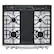 Alt View 21. LG - 6.3 Cu. Ft. Smart Slide-In Gas True Convection Range with EasyClean and Air Fry - Stainless Steel.