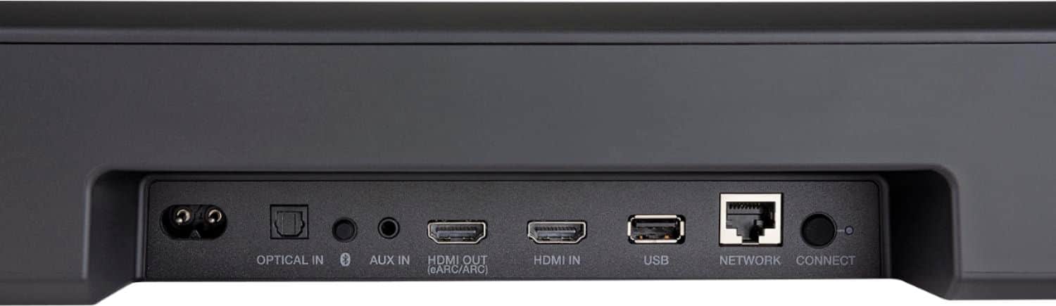 Alt View 13. Denon - Home Sound Bar 550 with 3D Audio, Dolby Atmos & DTS:X, Built-in HEOS & Alexa - Black.