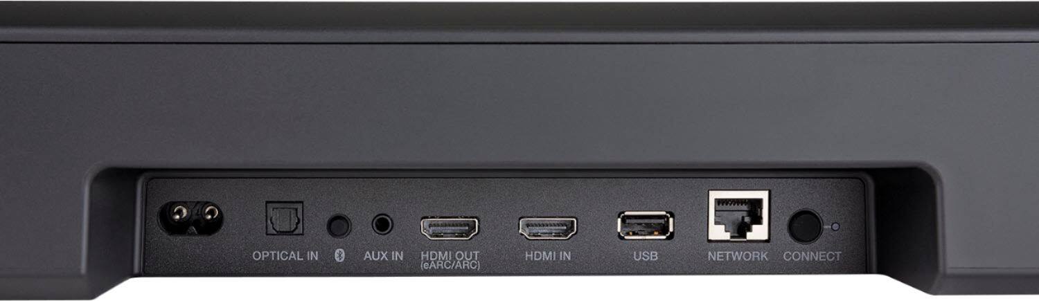 Alt View 13. Denon - Home Sound Bar 550 with 3D Audio, Dolby Atmos & DTS:X, Built-in HEOS & Alexa - Black.