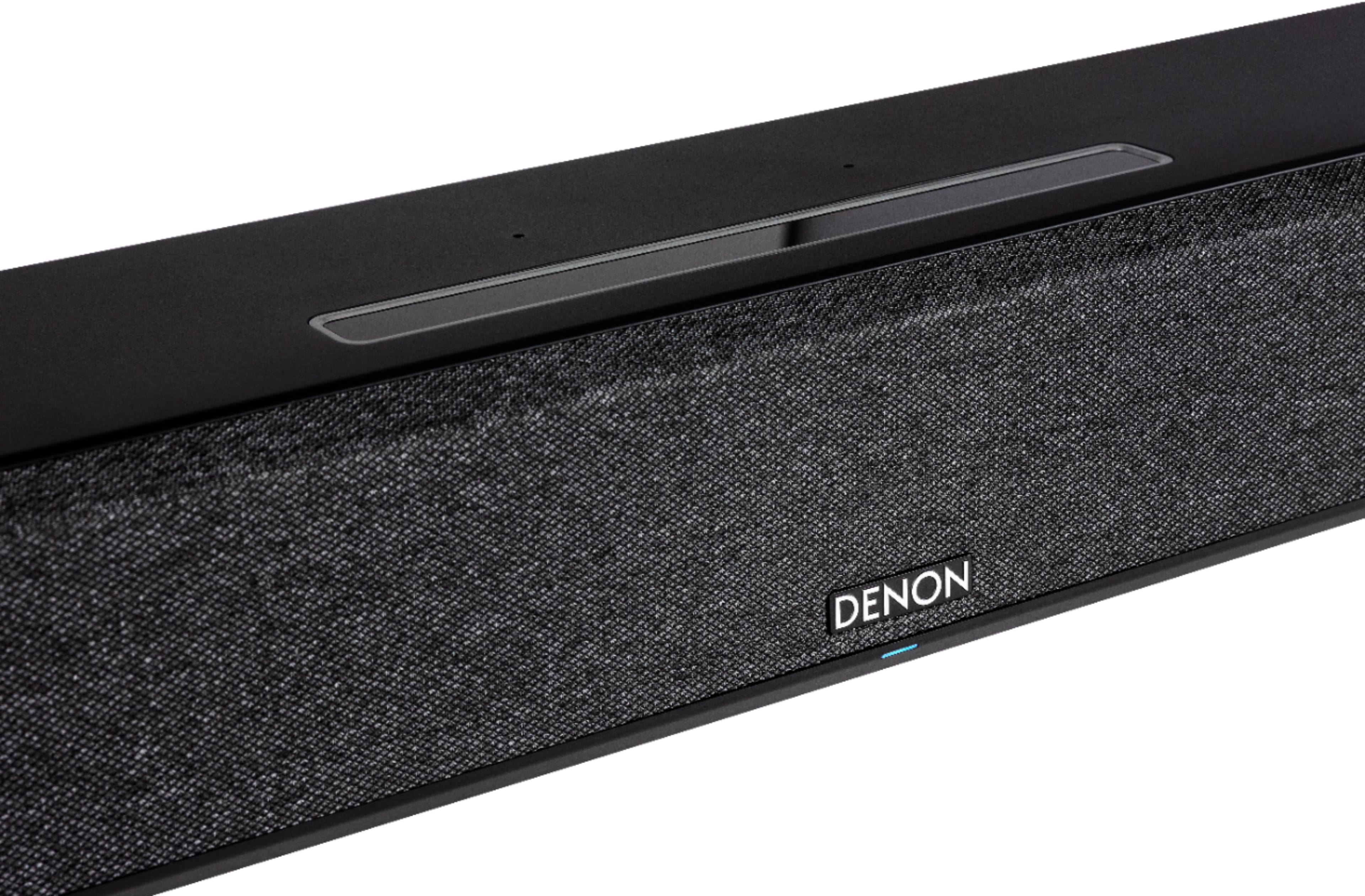 Alt View 19. Denon - Home Sound Bar 550 with 3D Audio, Dolby Atmos & DTS:X, Built-in HEOS & Alexa - Black.