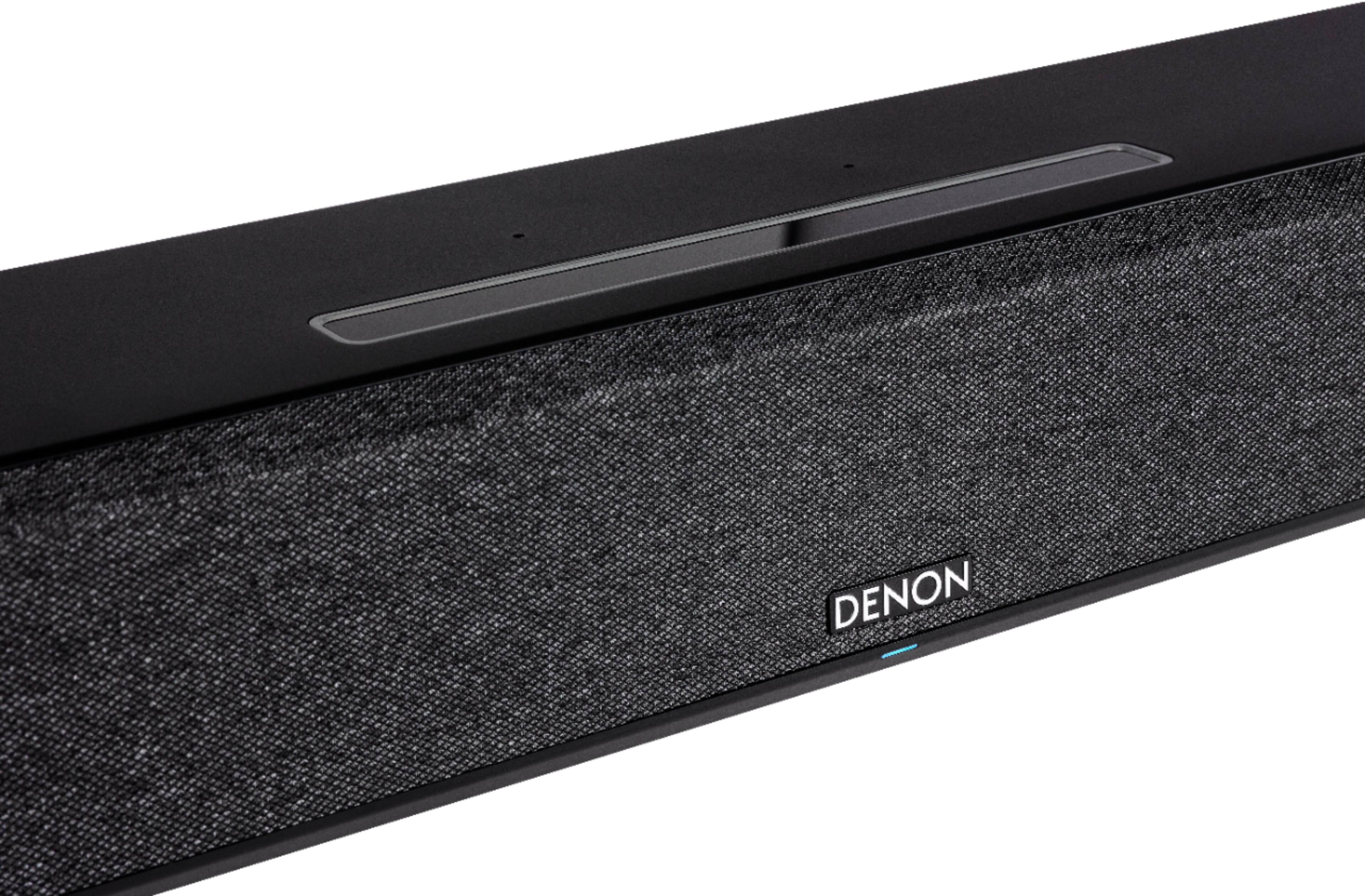 Alt View 19. Denon - Home Sound Bar 550 with 3D Audio, Dolby Atmos & DTS:X, Built-in HEOS & Alexa - Black.