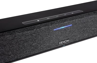 Denon Home Sound Bar 550 with 3D Audio, Dolby Atmos & DTS:X, Built Denon Home Sound Bar 550 with 3D Audio, Dolby Atmos & DTS:X, Built