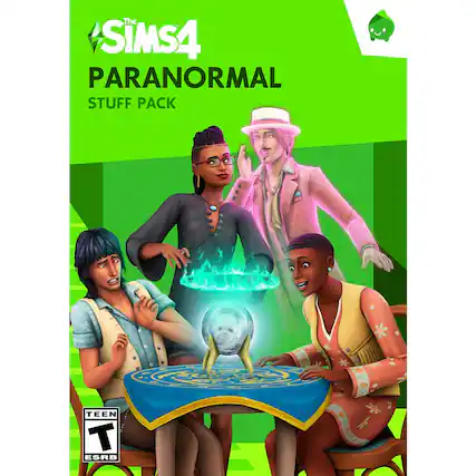Front. Electronic Arts - The Sims 4 Paranormal Stuff Pack. - T (Teen 13+)