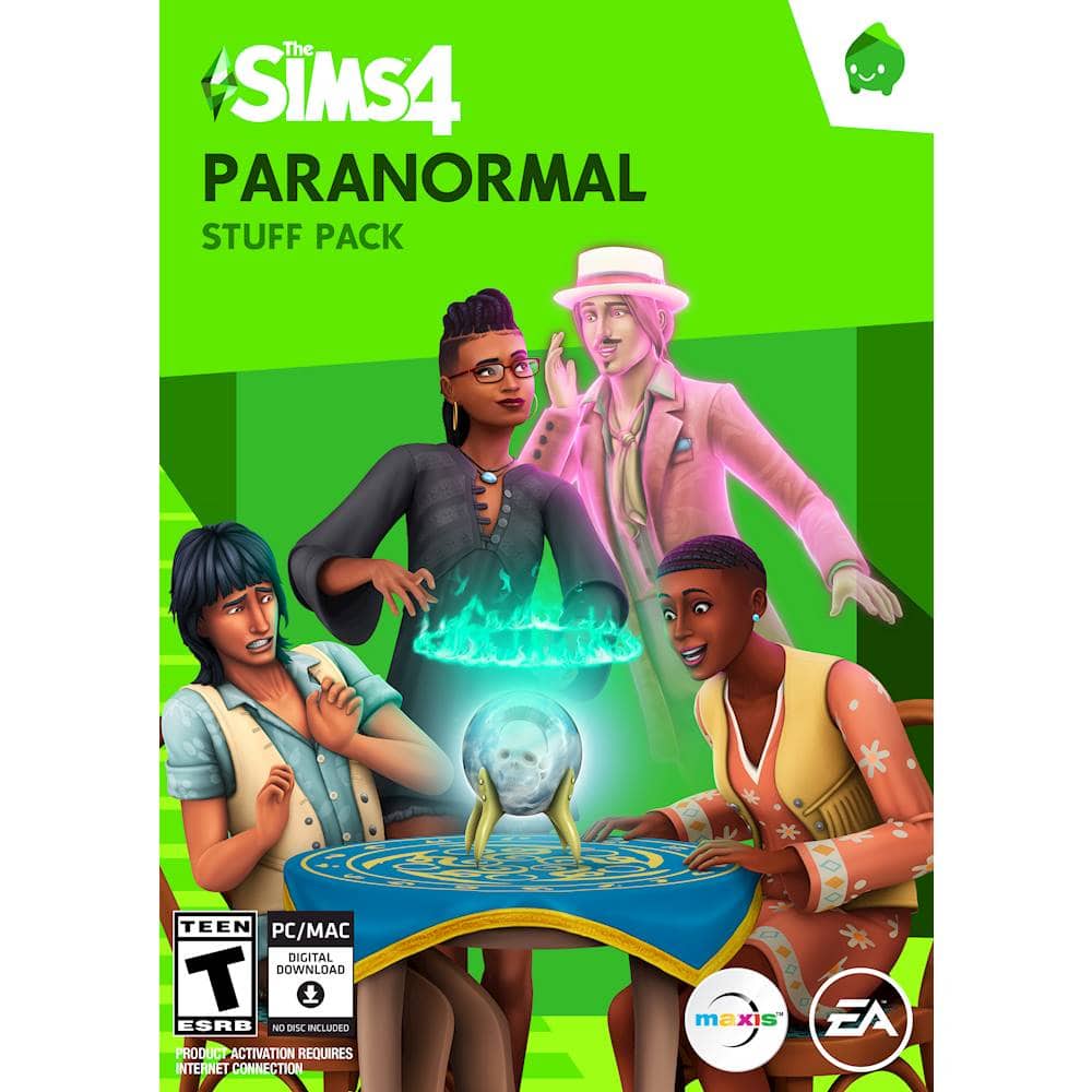 Front. Electronic Arts - The Sims 4 Paranormal Stuff Pack.