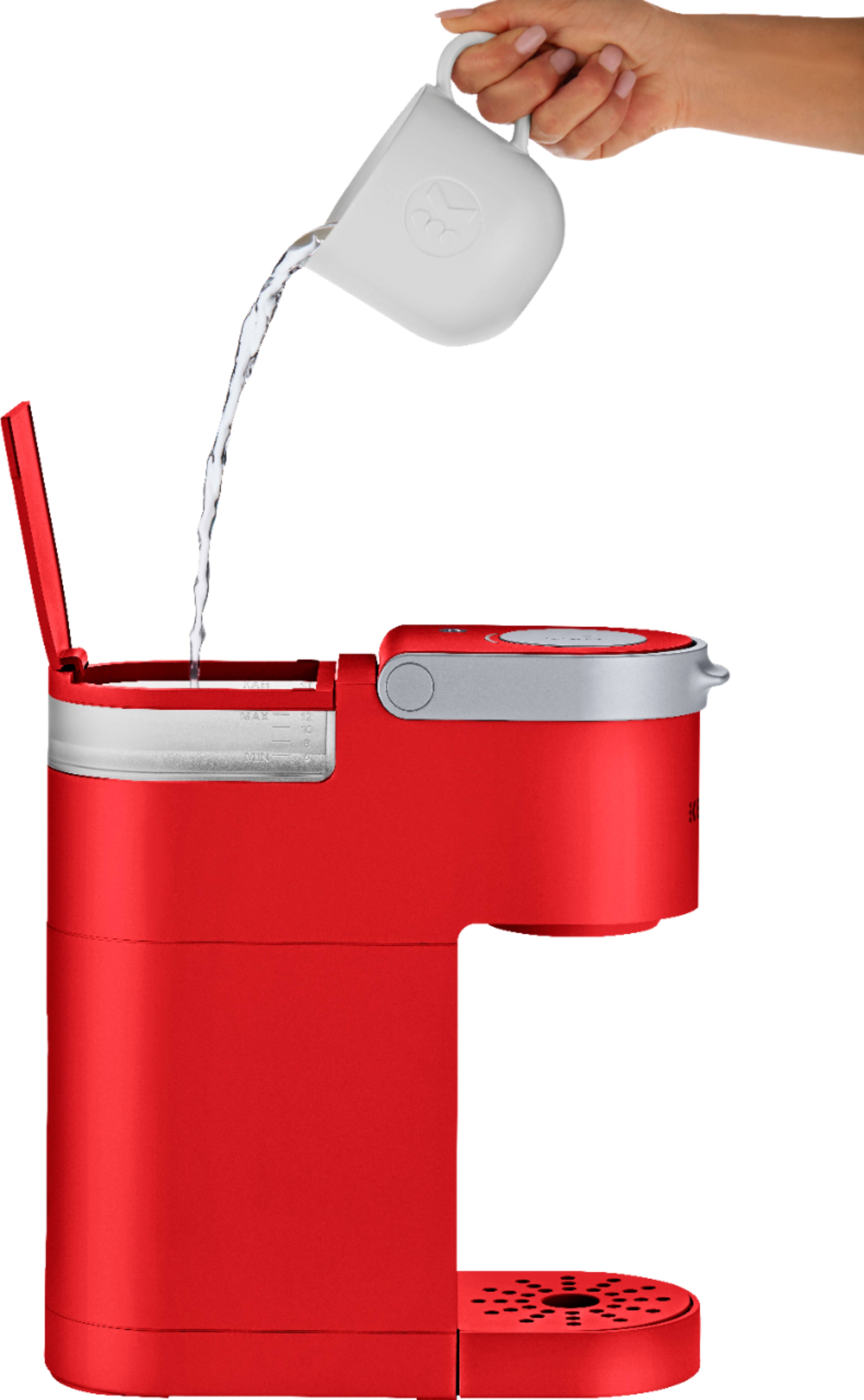 Alt View 14. Keurig - K-Mini Single Serve K-Cup Pod Coffee Maker - Poppy Red.
