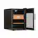 Alt View 13. NewAir - 250 Count Cigar Humidor with Opti-Temp Heating and Cooling Function, Spanish Cedar Shelves and Digital Thermostat - Stainless Steel.