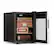 Alt View 15. NewAir - 250 Count Cigar Humidor with Opti-Temp Heating and Cooling Function, Spanish Cedar Shelves and Digital Thermostat - Stainless Steel.