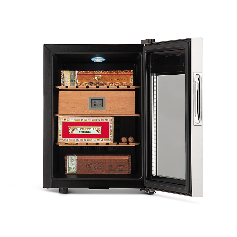 Refrigerator Wholesale Cigar Humidor Double Glazing Door with