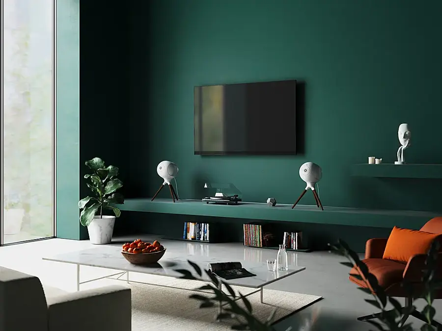 Alt View 19. Devialet - Phantom I 103dB - Light Chrome.