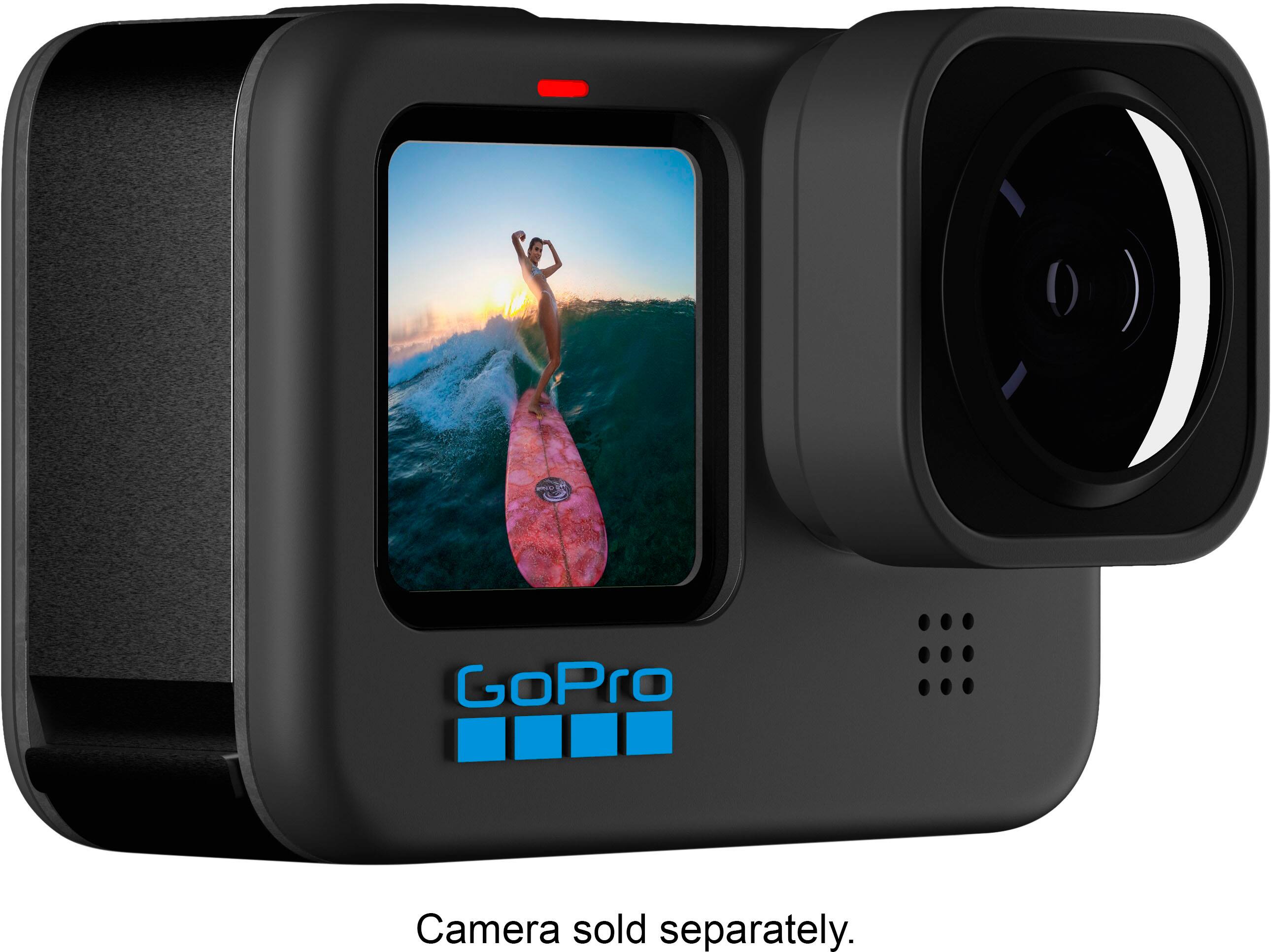 Alt View 12. GoPro - Max Lens Mod (HERO11 Black/HERO10 Black/HERO9 Black) - Black.