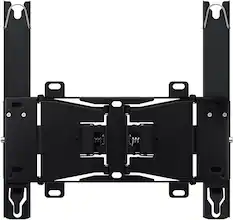 Front. Samsung - The Terrace Outdoor Slim TV Mount up to 75" - Black.