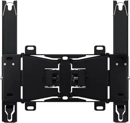 Front. Samsung - The Terrace Outdoor Slim TV Mount up to 75" - Black.