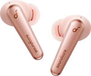 Soundcore - by Anker Liberty Air 2 Pro Earbuds Hi-Resolution True Wireless Noise Cancelling In-Ear Headphones - Pink - Front_Zoom