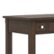 Alt View Zoom 12. Simpli Home - Avalon Solid Wood Contemporary 47 inch Wide Writing Office Desk - Farmhouse Brown.