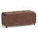 Angle. Simpli Home - Avalon 42 inch Wide Contemporary Rectangle Storage Ottoman - Distressed Saddle Brown.