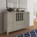 Alt View Zoom 11. Simpli Home - Bedford Sideboard Buffet and Wine Rack - Distressed Grey.